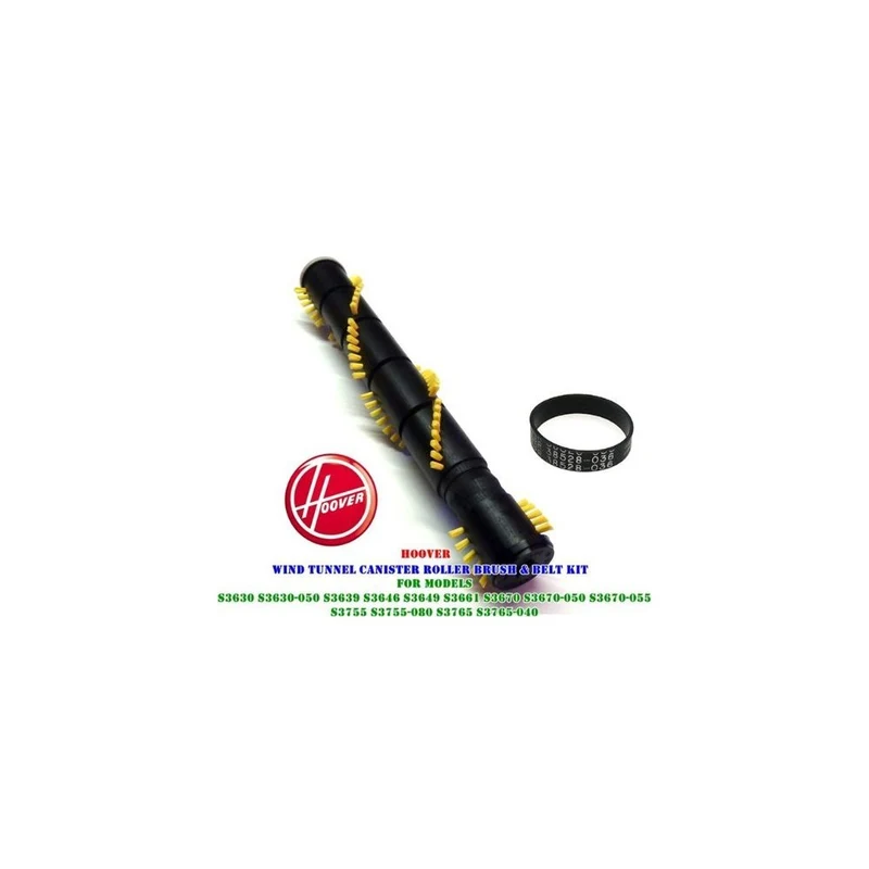 Hoover WindTunnel Canister Vacuum Cleaners Roller Brush and Belt Kit. For Models S3630, S3630-050, S3639, S3646, S3