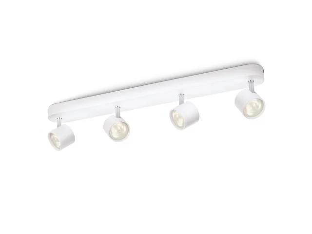 Philips Dimbar LED Star tak-/väggspotlight 4 x