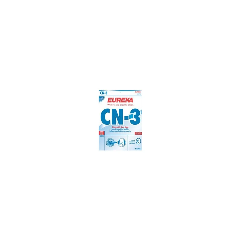 Eureka CN-3 Vacuum Bags 62295 - 3 Pack