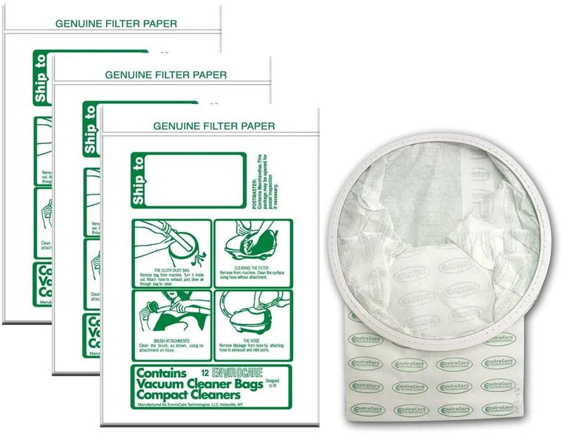 1 X 36 COMPACT TRISTAR CANISTER VACUUM BAGS