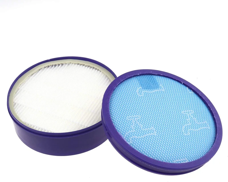 Dyson DC27 & DC28 Bundle Filter Kit, Includes DC27 DC28 Washable Dust Cup Filter, and Post Motor HEPA Exhaust Filte