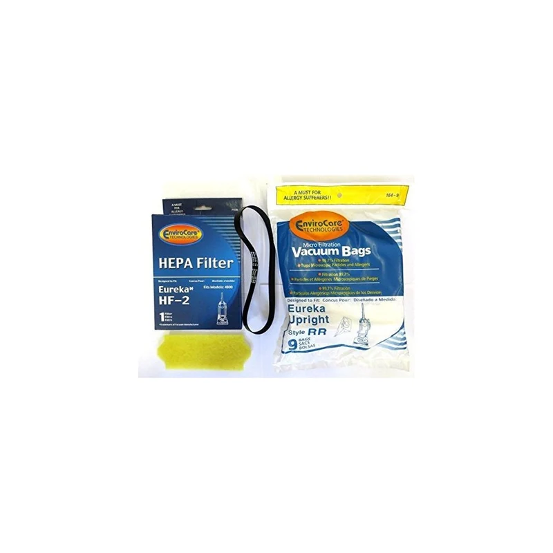 Eureka Vacuum 4870 Smart Vac Supply Kit (9 Bags & 1 R Belt & Hf2 & 70082 Filter) by EnviroCare
