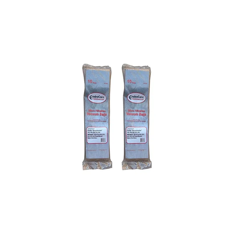 20 Bags (2 Pkgs) Nilfisk Advance Spectrum, Clarke, CarpetMaster Vacuum Cleaner Allergy Bags + 4 Pre motor Filters +