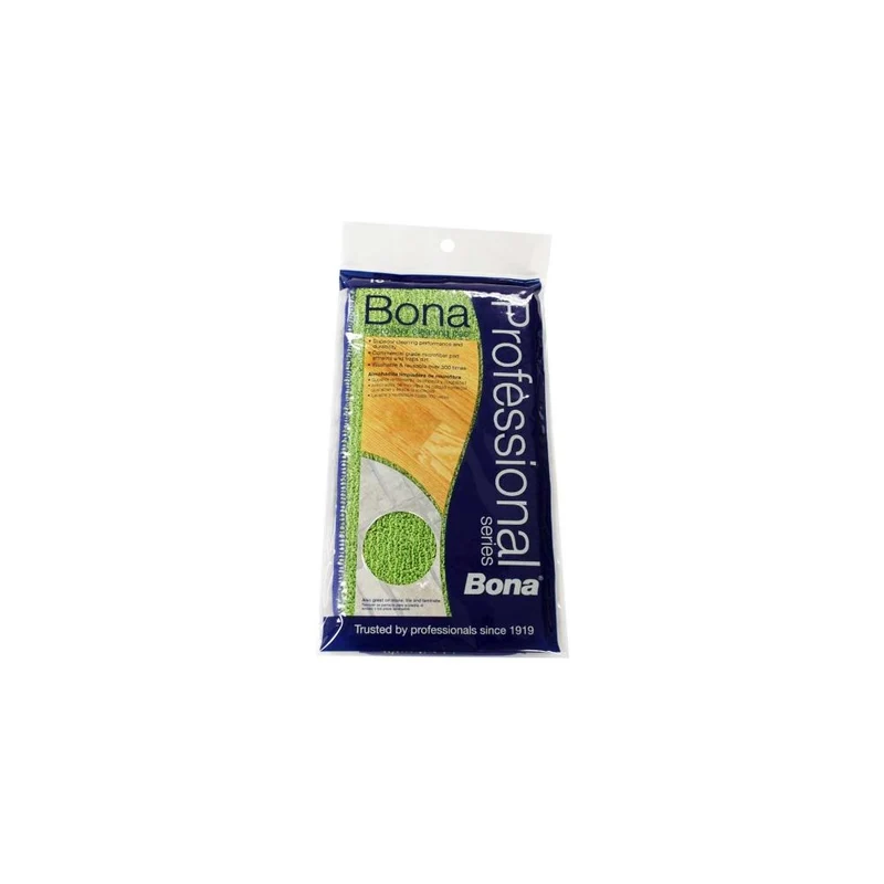Bona Pro Series AX0003443 18-Inch Microfiber Cleaning Pad, Tri-Lingual