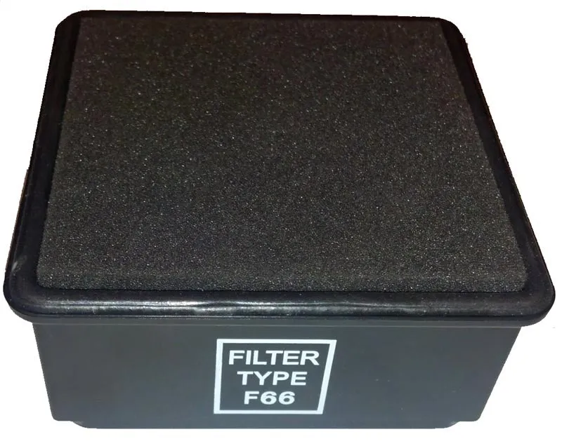 Dirt Devil F-66, F66, F59 Hepa Filter With Foam 304708001 for Dirt Devil Uprights UD70105, UD70105B, UD70107, UD70107DI, UD70100, UD70220