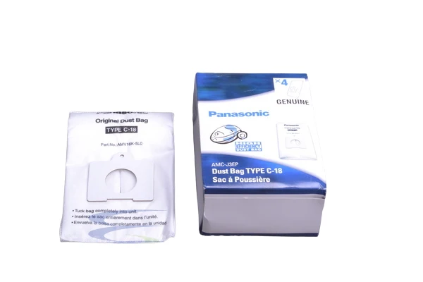 Panasonic AMC-J3EP Canister Replacement Bag(type C-18)(4/U) for MC-CG885, MC-CG885, MC-CG887