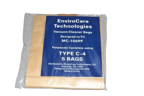 Replacement Panasonic MC-150PF 5-Pack of 5 Canister Vacuum Bags
