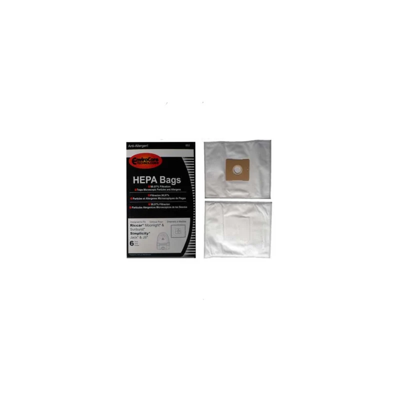 Riccar Moonlight & Sunburst Canister HEPA Vacuum Cleaner Bags