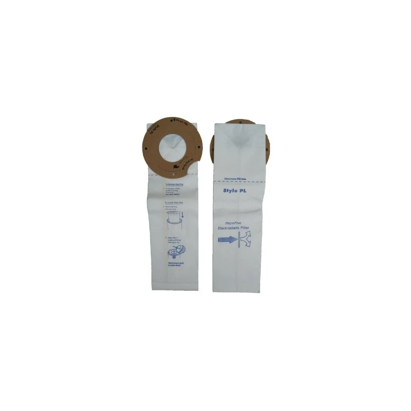 24 Eureka Electrolux Style PL Upright Vacuum Bags, Bagged Uprights, Maxima Vacuum Cleaners, 62389, 62389A, EU-62389