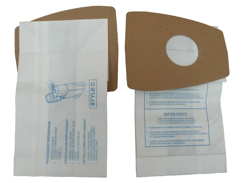 9 Eureka C Allergy Mighty Might canister Vacuum Bags, White Westinghouse, Floorshow Cleaner, Home Cleaning Systm, C
