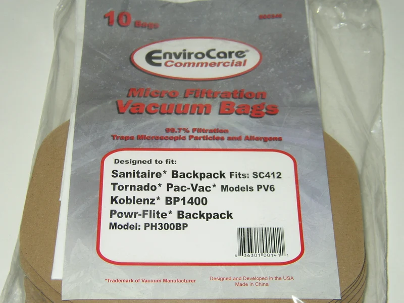 Hawk Breeze, Proteam Sierra Lil Hummer II Commercial Vacuum Cleaner Bags #ECC168 - Generic - 10 pack