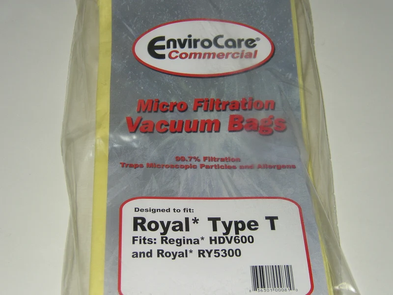 Royal Type T Commercial Vacuum Cleaner Bags #ECC163 - Generic - 10 pack