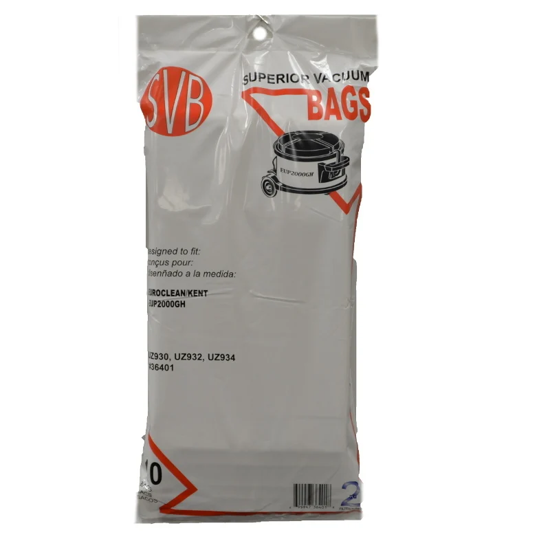 Euroclean ECC930 Pacific Steamex Commercial Vacuum Bags - 10 pack #BA36401