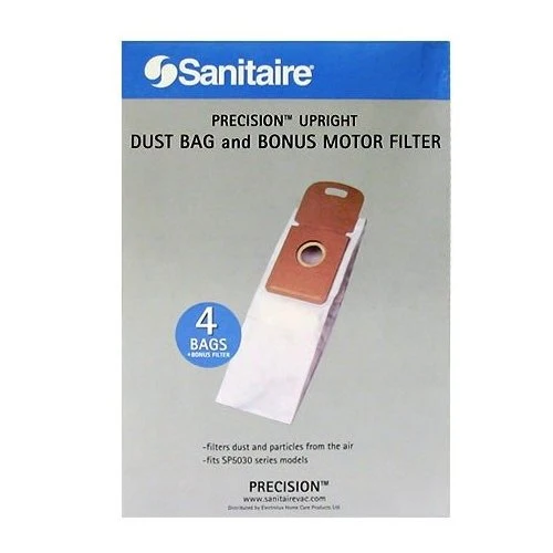 Eureka Electrolux EL205 / Sanitaire Precision SP205 Dust Bag plus Monus Motor Filter - Genuine - 4 bags and 1 filter