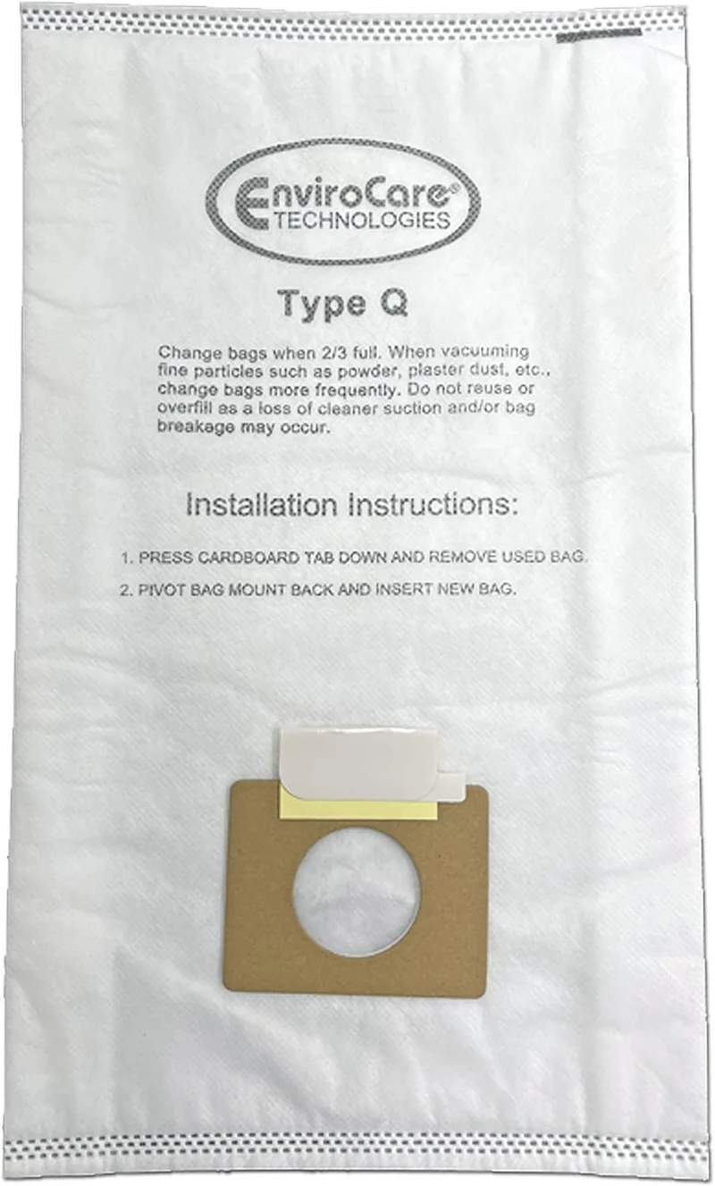 Kenmore 5055, 50557 and 50558 QC Anti-Allergen Synthetic Cloth Bags- 3 Pack