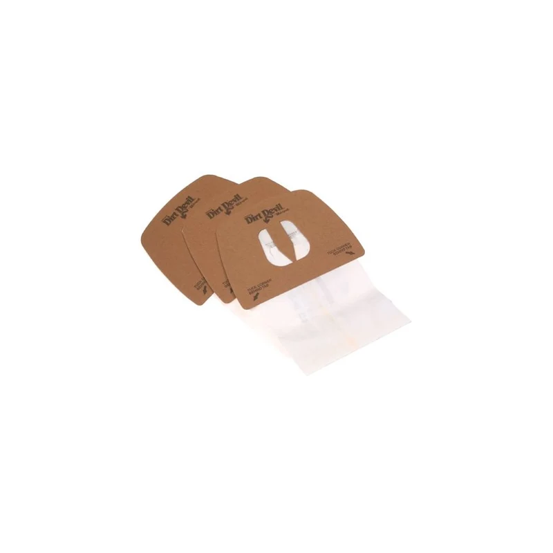 Genuine Dirt Devil Style F Bags- 3-pack