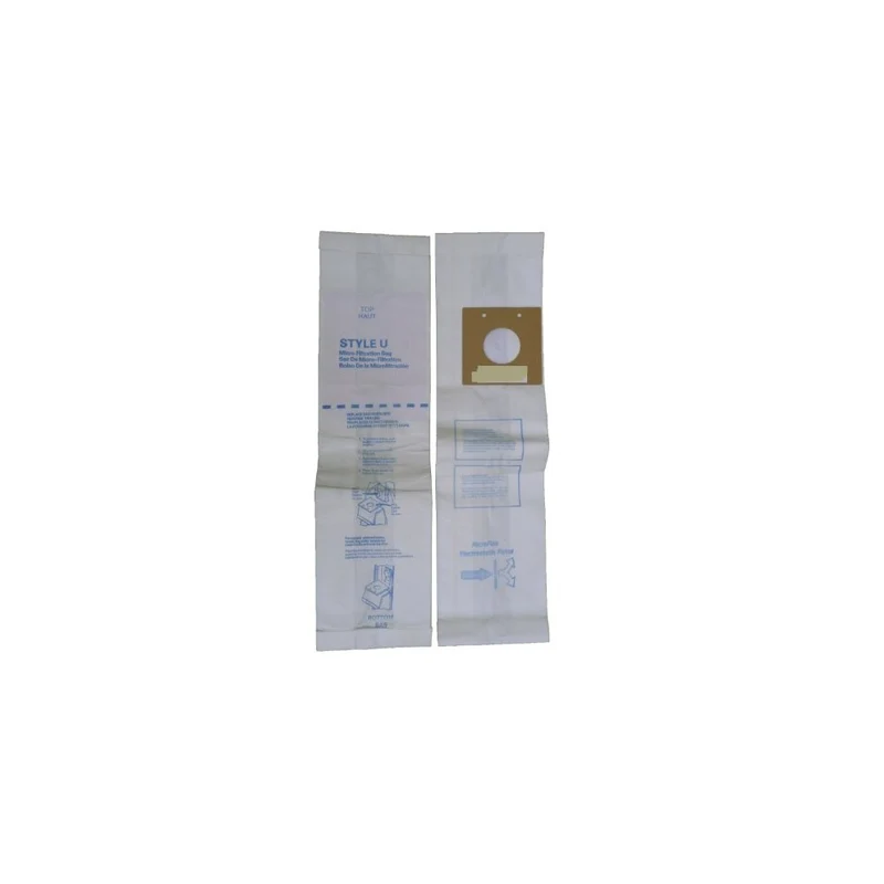 9 Eureka U Bravo Vacuum Bags, Bravo II, Direct Air, World Vac, White Westinghouse Vacuum Cleaners, 57802A, 54310, 5