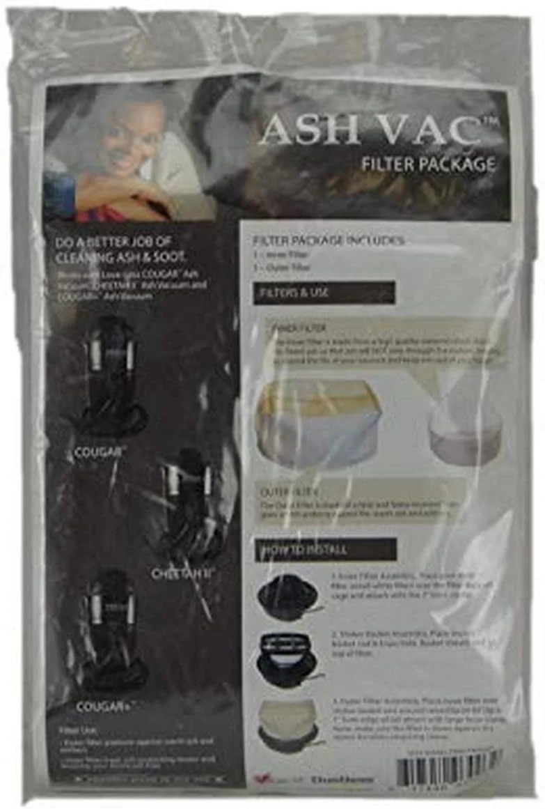 Love-Less Ash Vacuum 2F22 Filter Package