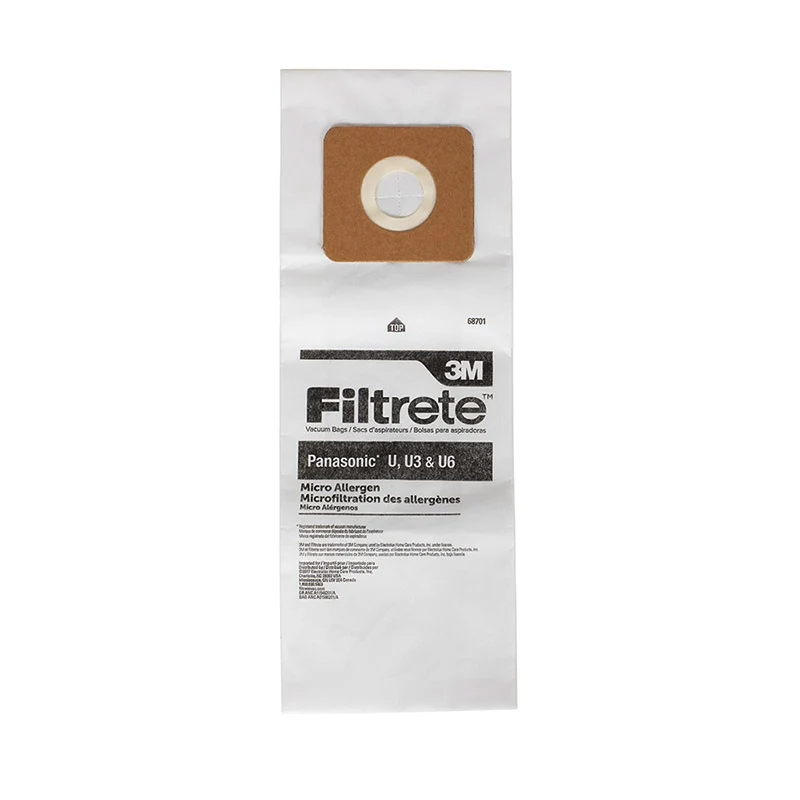 Panasonic MC-V145MT 12-Pack Type U-6 Upright Vacuum Bag