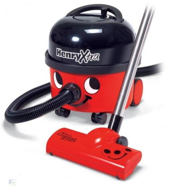 Numatic HVX200 Xtra Canister Vacuum Cleaner Red with Autosave Feature, 900788, HVX 200-11