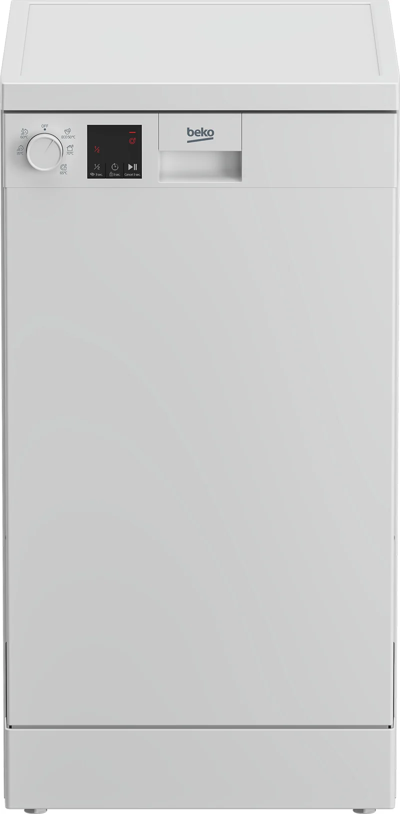 Beko DVS05024W Fristående 10 kuvert