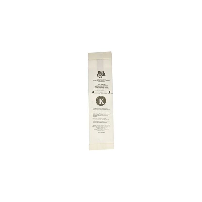 Dirt Devil Type K Vacuum Bags (3-Pack), 3320230001