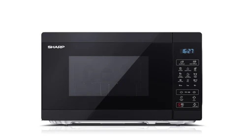 Sharp YC-MG02E-B mikrovågsugn Svart Grillmikrovågsugn Bänkdiskmaskin 20 l 800 W