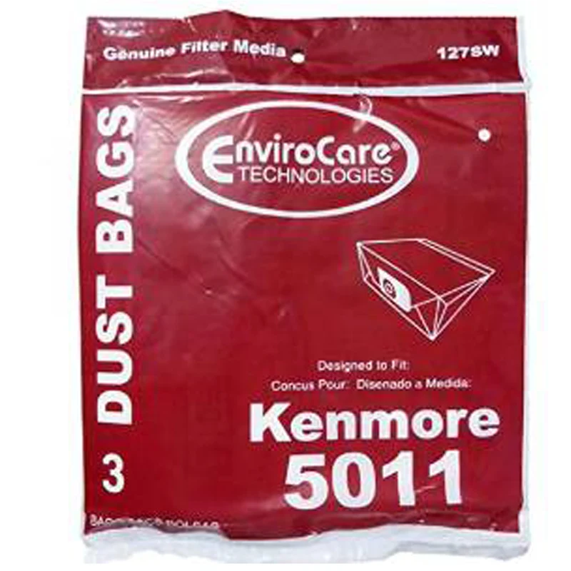 Kenmore 5011 Type P Vacuum Bags 761742 - 3 Pack