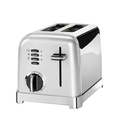 Cuisinart 2 Slice Toaster Silver 900W CPT160SE - Style Collection