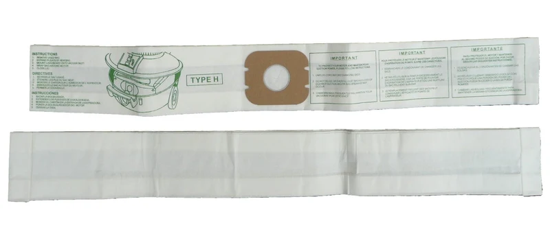 6 Hoover Type H Celebrity, Oreck Allergy Vacuum Bags, Canister Vacuum Cleaners, 4010009H, HR-14085ES, HV4010009H, 4