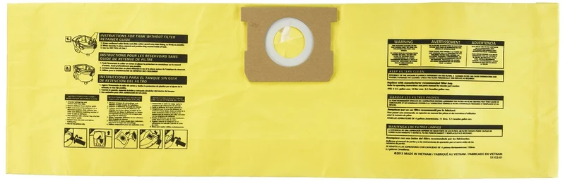 Shop-Vac 91964 Type D, AllAround Plus Collection Bag - Pack of 2