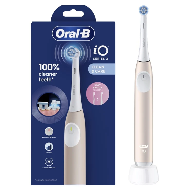 Elektrinis dantų šepetėlis Oral-B iOS2.1C9.0P iO2,rožinis
