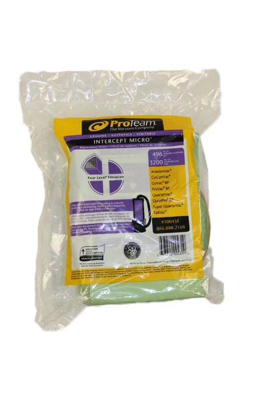 ProTeam 100431 Provac, QuarterVac, AviationVac, Tailvac Bags- 10 pack