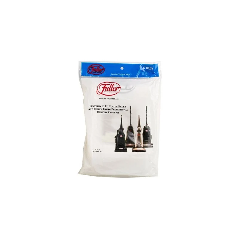 Fuller Brush Vacuum Bags for Upright Models #FBP-6 6/pk