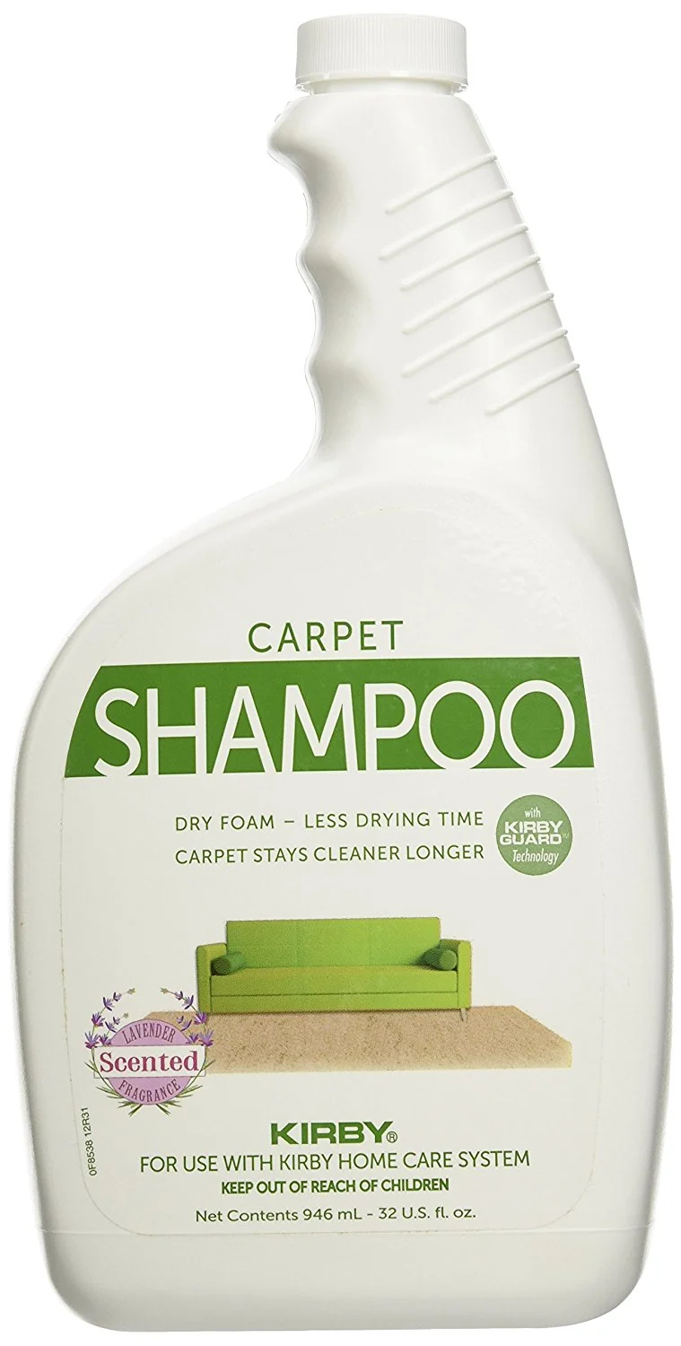 Kirby 252702 Allergen Control Carpet Shampoo Lavender Scented (32 oz )