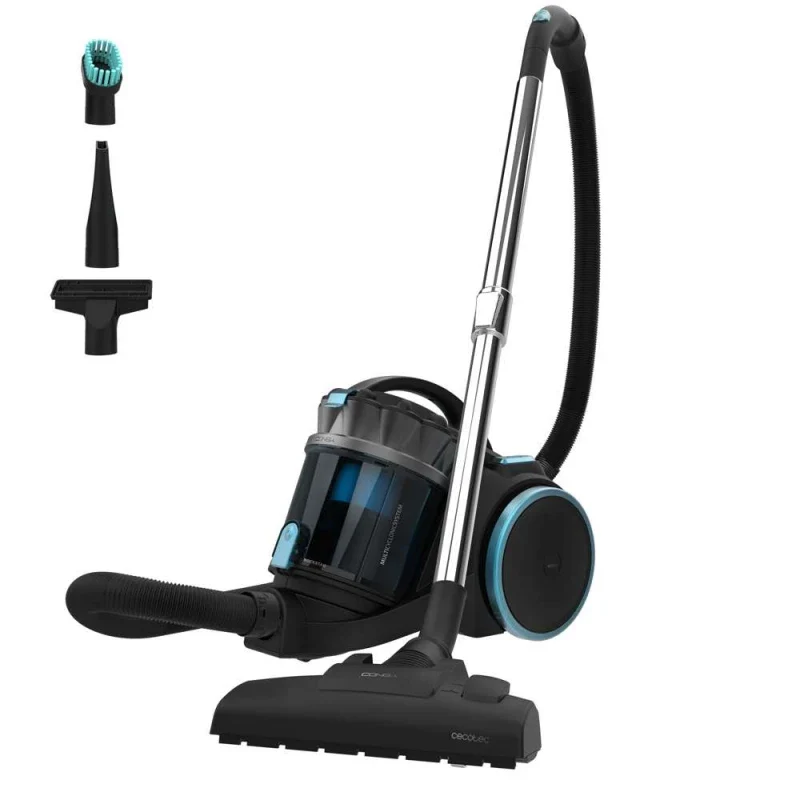 Cecotec 800W Bagless MultiCyclonic Vacuum — Sustained Suction with Cyclone Filtration