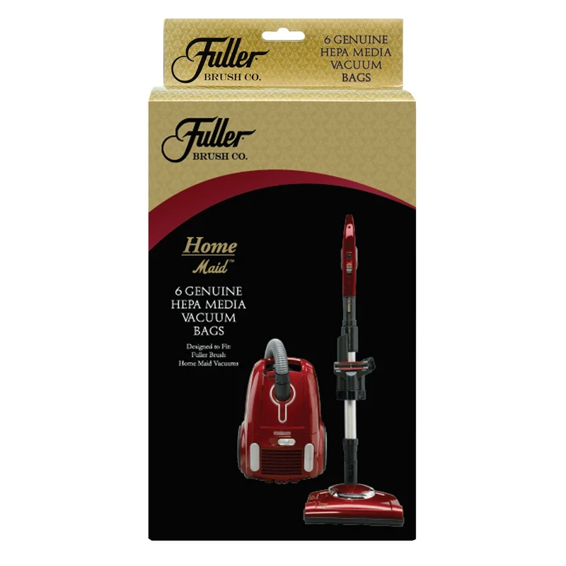 Fuller Brush Home Maid HEPA Media Vacuum Bags FHH6, FHH-6, Type Z, 6 Bags, DESCH819