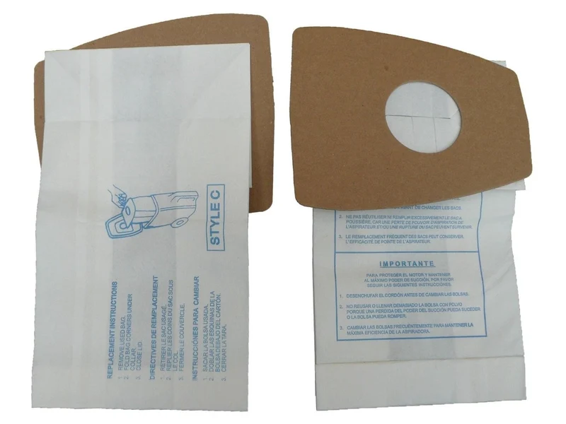 Beaumark 99053 Canister Vacuum Cleaner Bags - 3/pk