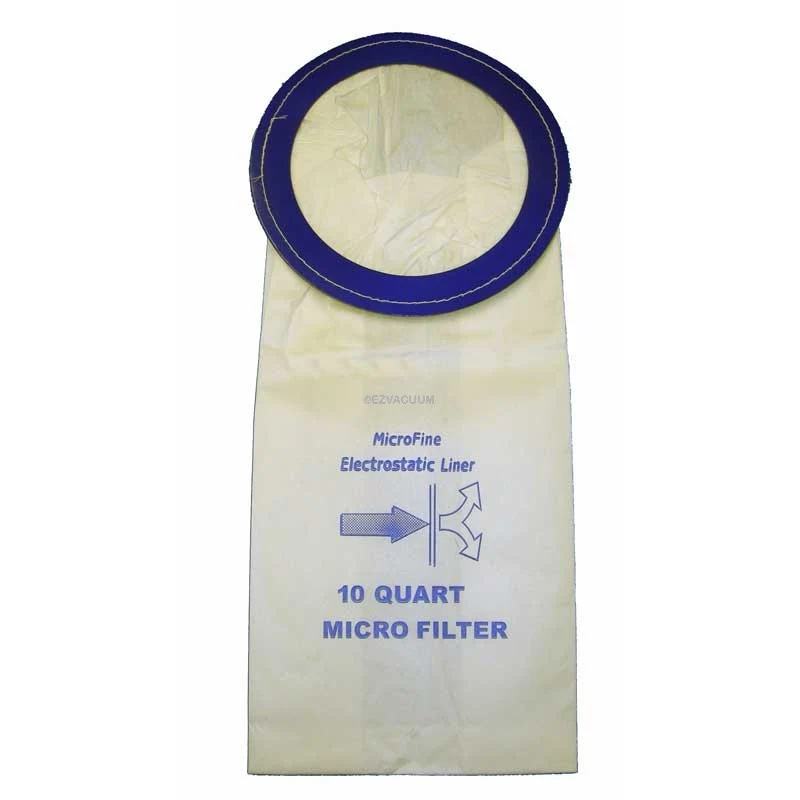 Hoover 10 Quart Paper Bags for CH85005 Backpack Vacuum. Replaces 440002116 - 10/pk