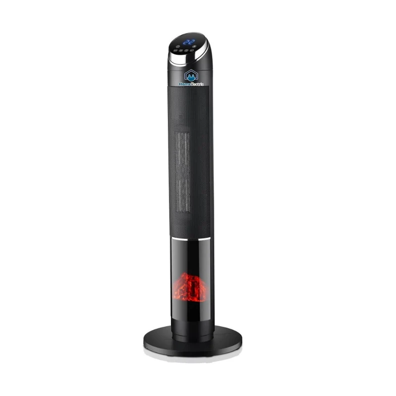 Home Electric HK-700 Tower Heater | 2000W, Remote & Flame