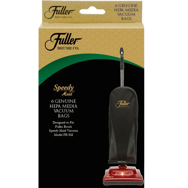 Fuller Brush Speedy Maid HEPA Media Bags - 6pk - FFH-6, FB-FBSM, FBSM-6