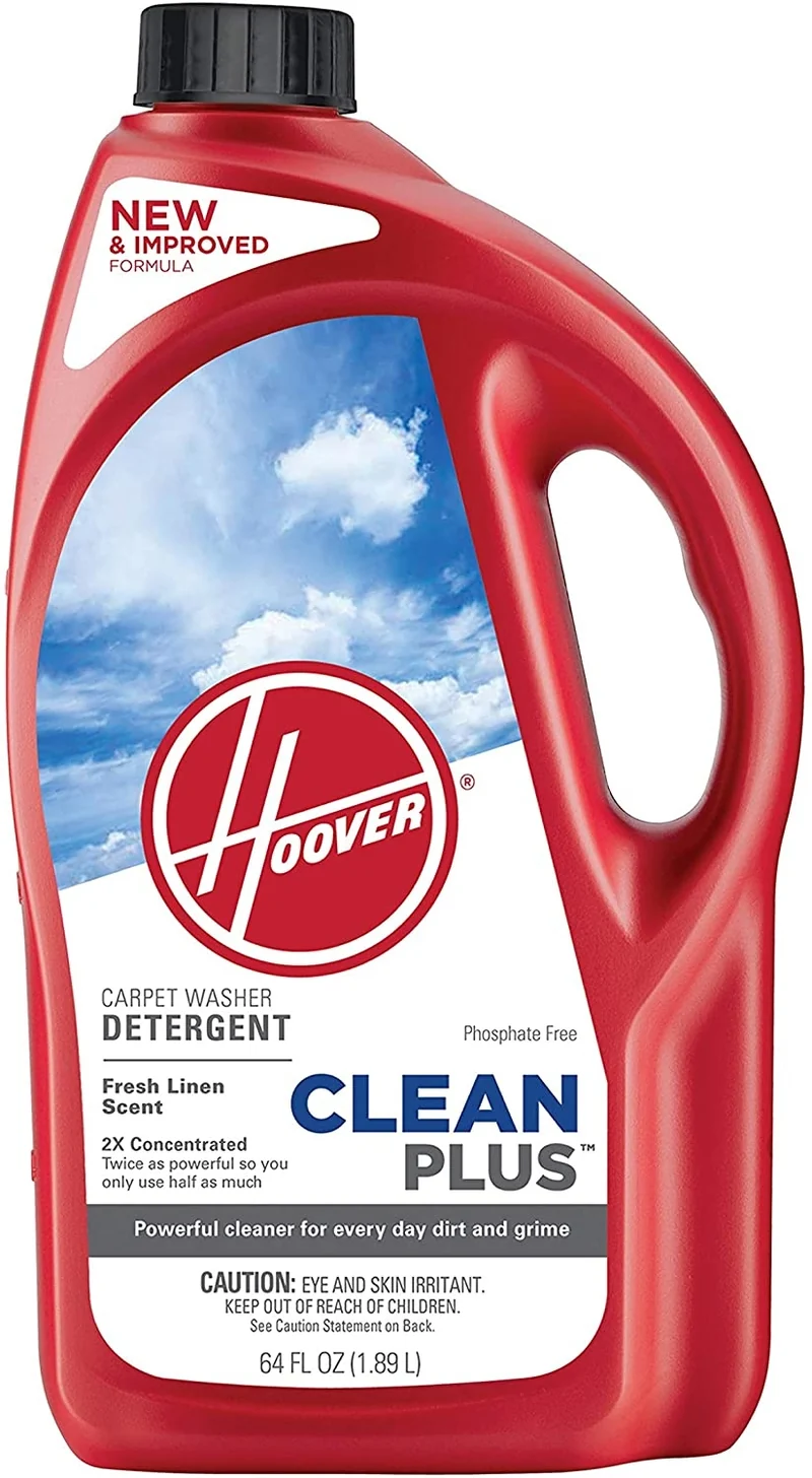 Hoover Pro Plus 2X Concentrated Carpet & Upholstery 64 oz AH30050 *Comes in New Bottle Design