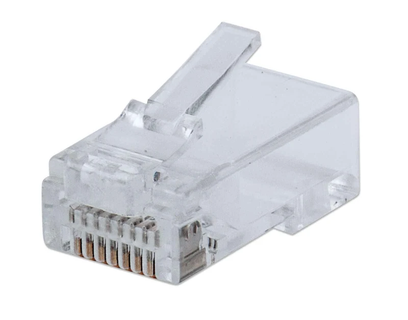 Intellinet 791090 kabelkontakter RJ45 Transparent
