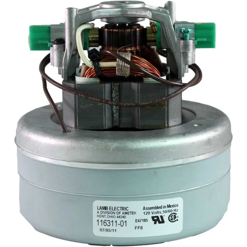 Ametek 116311-01 2-stage 5.7 inch Thru Flow Vacuum Cleaner Motor