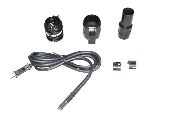 Beam Eureka Electrolux 170147 1 1/4 inch Black Replacement Pigtail Cuff Kit