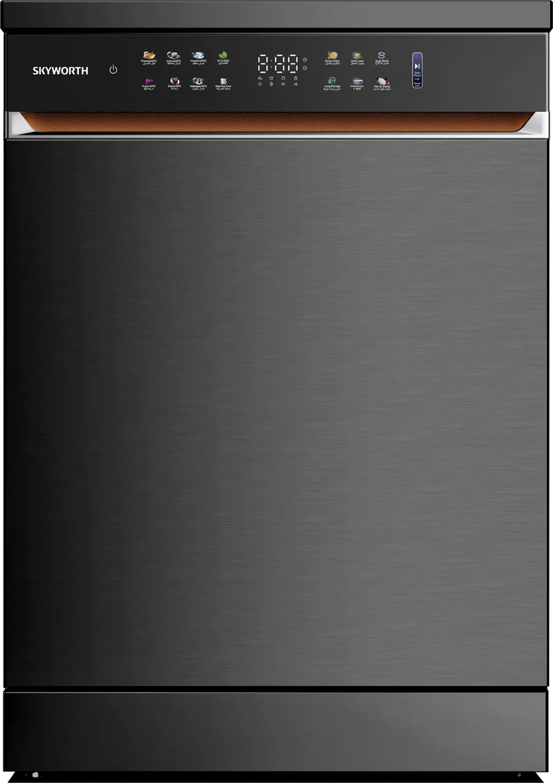 Skyworth Dishwasher 8 Programs Inverter A+++ Grey Touch