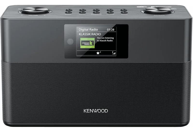 Kenwood CR-ST80DAB-B radioapparater Personal Digital Svart