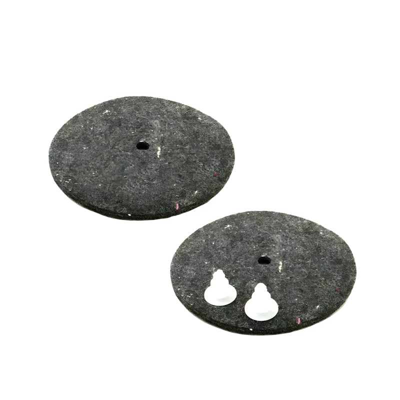 Koblenz 2410 Felt Buffing Pads, 6 inch, Also fits Regina & Kenmore 4501037