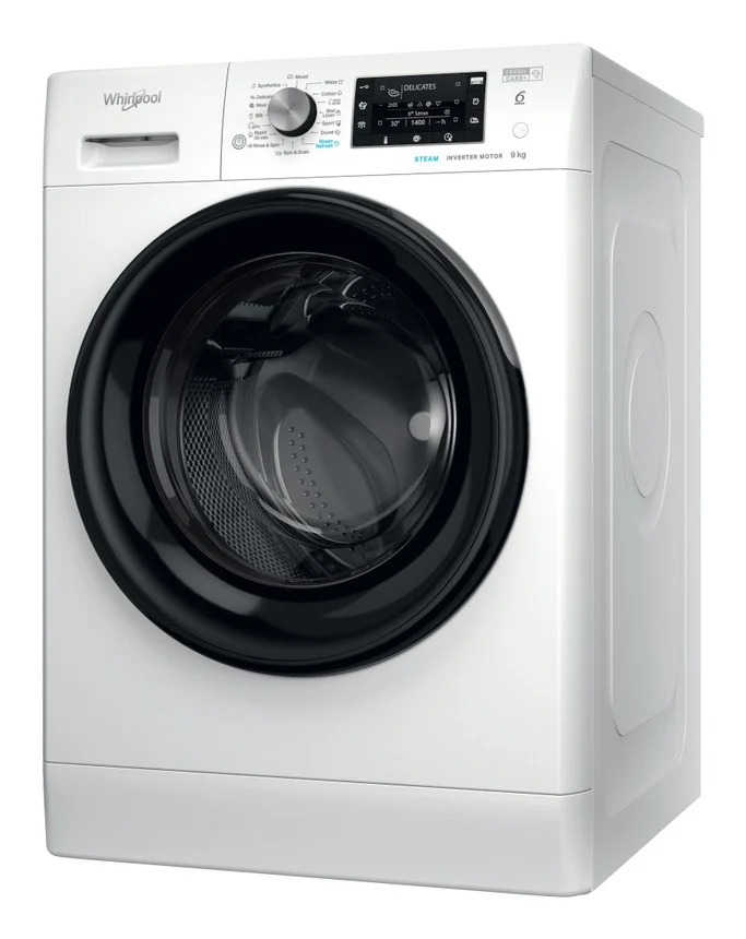 Whirlpool FFD 9489 BV EE tvättmaskin Frontmatad 9 kg 1351 RPM Vit