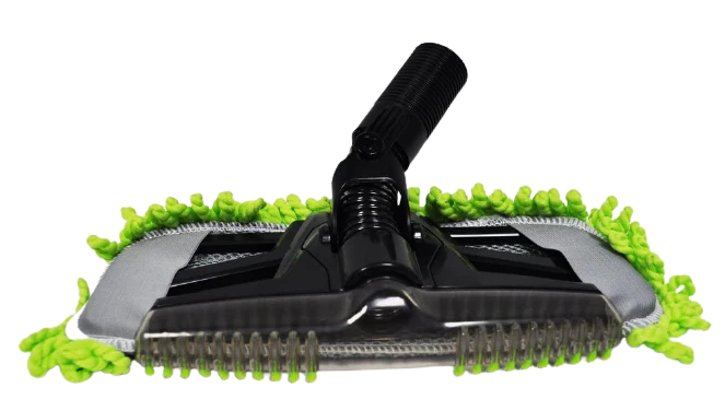 Vac N Glo Dust Mop Vacuum Attachment, Green, Fits all Machines taking 1 1/4 Inch attachments